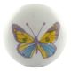 Yellow Butterfly Ceramic Wine Stopper